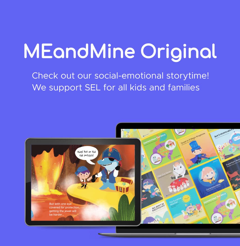 MEandMine Story Time: short stories about social-emotional topics on YouTube