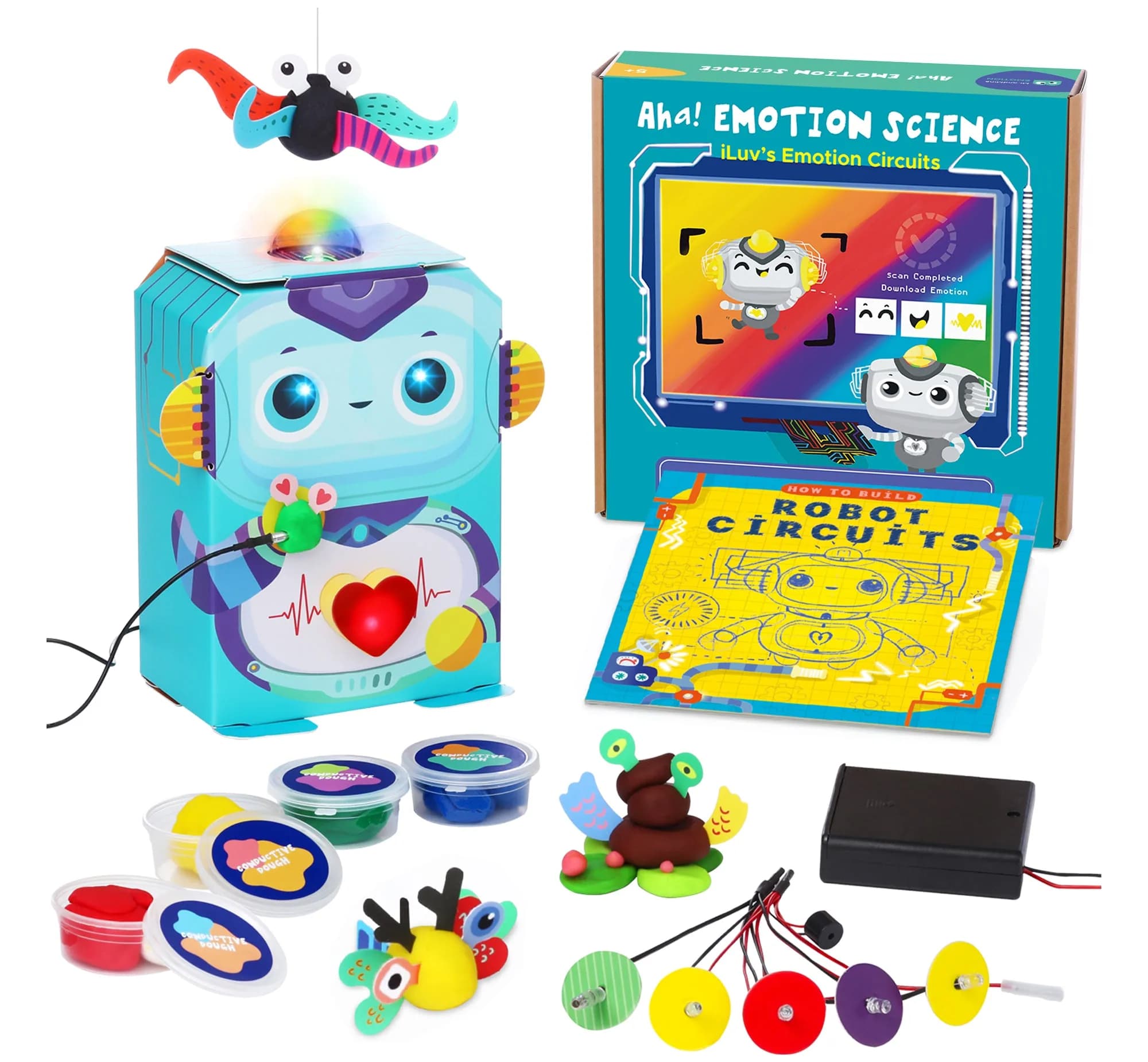The Aha! Emotion Science play kit