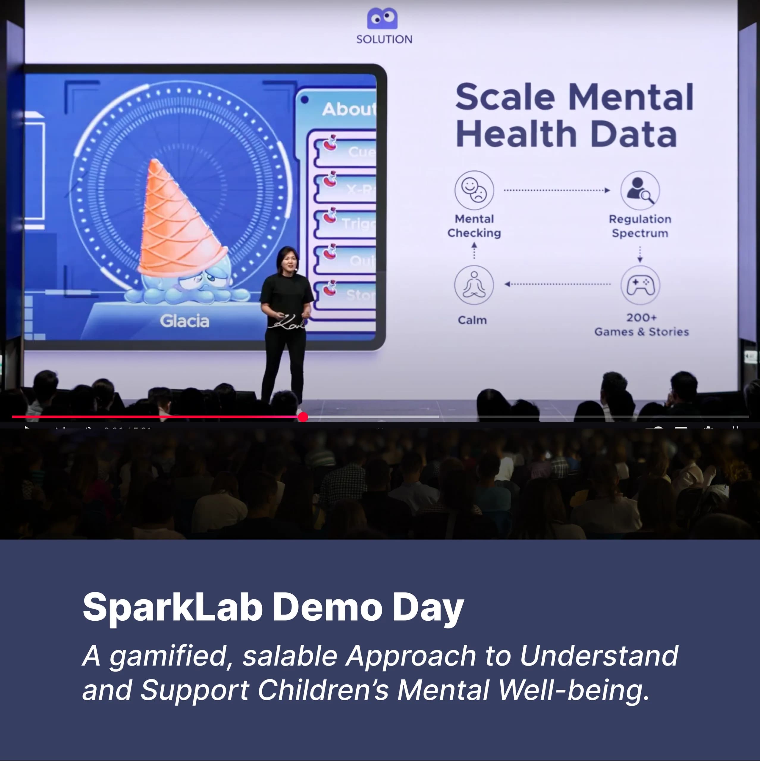 SparkLab Demo Day: A gamified, scalable Approach to Understand and Support Children's Mental Well-being