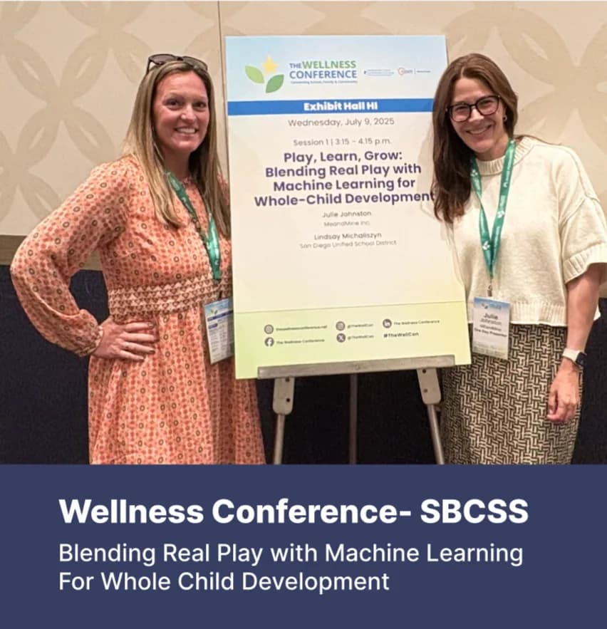 Wellness Conference, SBCSS: Blending Real Play with Machine Learning for Whole Child Development