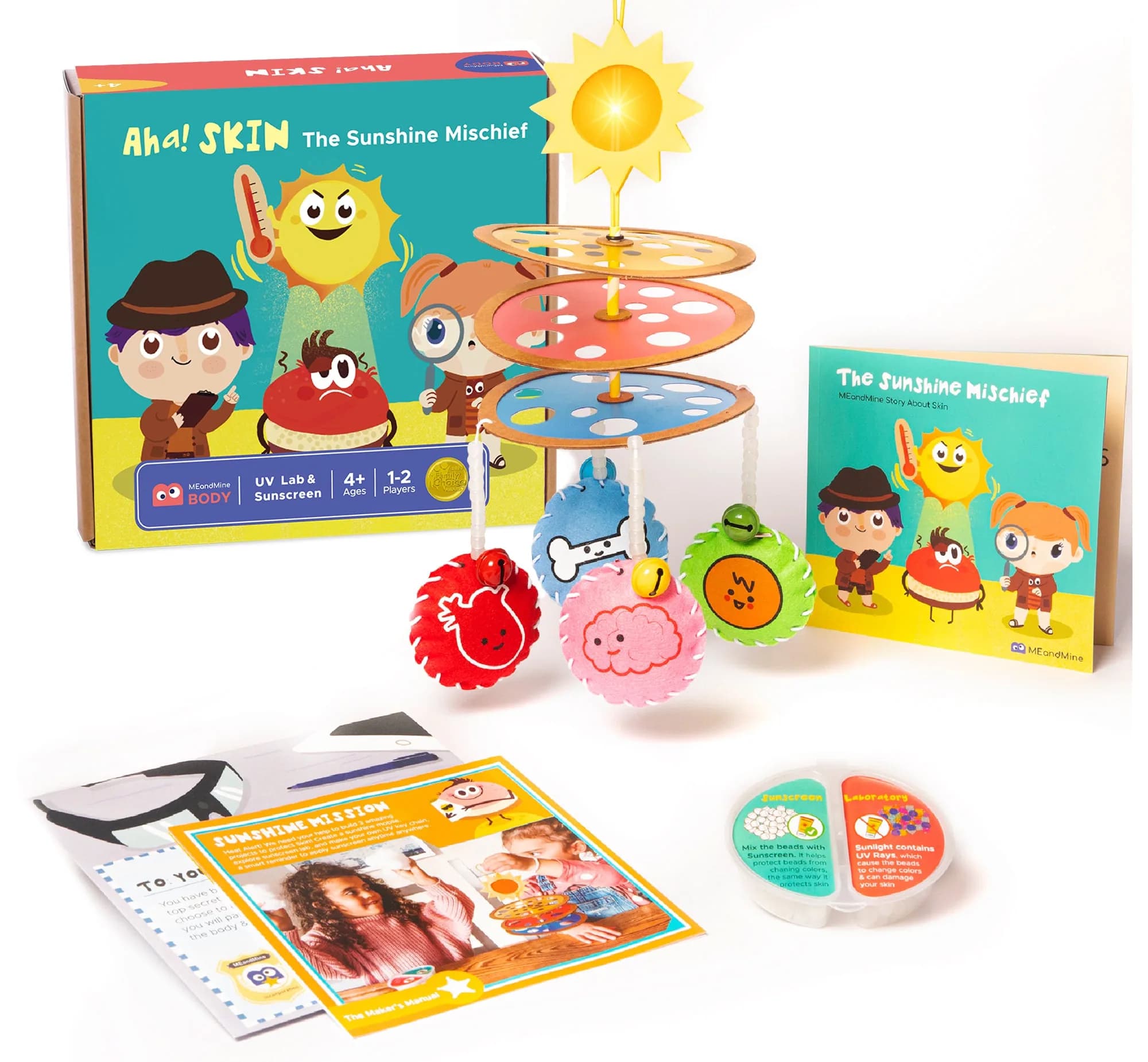 The Aha! Skin play kit